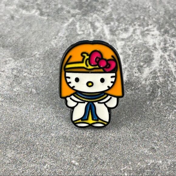Cleo Hello Kitty Enamel Pin/ Brooch Lapel - Picture 2 of 6